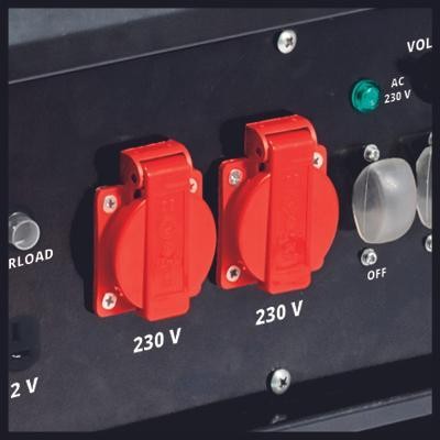Генератор бензиновий Einhell TC-PG 65/E5, 230В/380В, 3.6кВт (макс. 6.51кВт), електростарт, 25л, 83кг (4152610) Генератор бензиновий Einhell TC-PG 65/E5, 230В/380В, 3.6кВт (макс. 6.51кВт), електростарт, 25л, 83кг (4152610)
