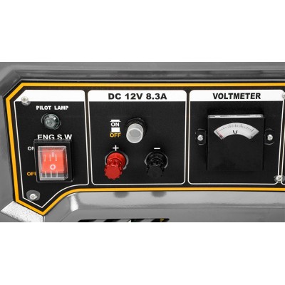 Генератор бензиновий GRAPHITE 230В (1 фаза), 2/2.2кВт, ручний старт, AVR, 40кг Генератор бензиновий GRAPHITE 230В (1 фаза), 2/2.2кВт, ручний старт, AVR, 40кг