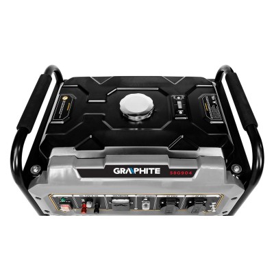 Генератор бензиновий GRAPHITE 230В (1 фаза), 2/2.2кВт, ручний старт, AVR, 40кг Генератор бензиновий GRAPHITE 230В (1 фаза), 2/2.2кВт, ручний старт, AVR, 40кг