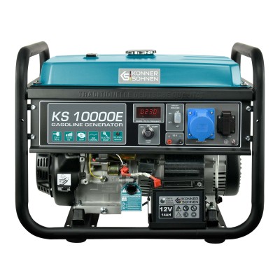 Генератор бензиновий Konner&Sohnen KS 10000E, 230В, 8кВт, електростартер, 85.5кг (KS10000E)