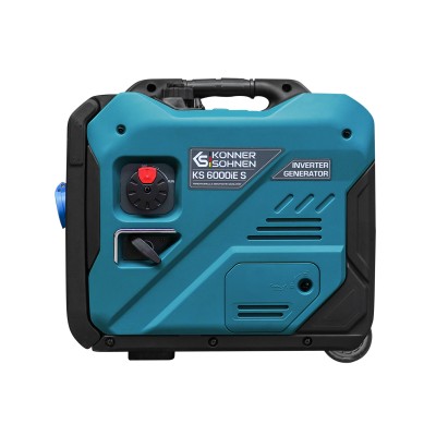 Генератор бензиновий KS Konner&Sohnen KS 6000iE S, 230В, 5.5кВт, електростартер, 39.5кг (KS6000IES) Генератор бензиновий KS Konner&Sohnen KS 6000iE S, 230В, 5.5кВт, електростартер, 39.5кг (KS6000IES)