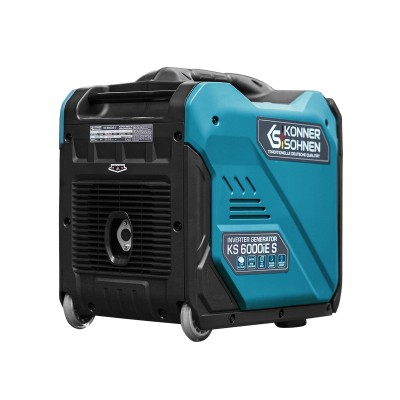 Генератор бензиновий KS Konner&Sohnen KS 6000iE S, 230В, 5.5кВт, електростартер, 39.5кг (KS6000IES) Генератор бензиновий KS Konner&Sohnen KS 6000iE S, 230В, 5.5кВт, електростартер, 39.5кг (KS6000IES)