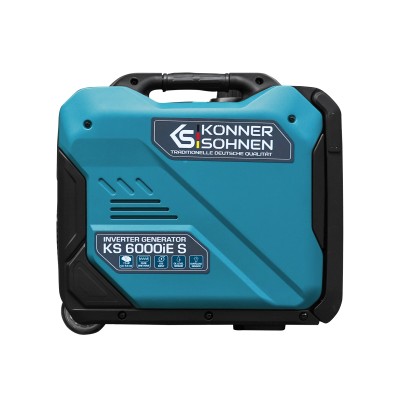 Генератор бензиновий KS Konner&Sohnen KS 6000iE S, 230В, 5.5кВт, електростартер, 39.5кг (KS6000IES) Генератор бензиновий KS Konner&Sohnen KS 6000iE S, 230В, 5.5кВт, електростартер, 39.5кг (KS6000IES)
