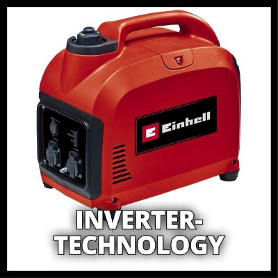 Генератор бензиновий інверторний Einhell TC-IG 2000, 230В (1 фаза), 1.8/2кВт, ручний старт, 21.6кг (4152590) Генератор бензиновий інверторний Einhell TC-IG 2000, 230В (1 фаза), 1.8/2кВт, ручний старт, 21.6кг (4152590)