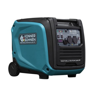 Генератор бензиновий інверторний Konner&Sohnen KS 4000iE S ATS, 230В, 4.0кВт, АВР(ATS), електростартер, 40кг (KS4000IESATS)