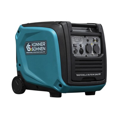 Генератор бензиновий інверторний Konner&Sohnen KS 4000iE S, 230В, 4.0кВт, електростартер, 40кг (KS4000IES)