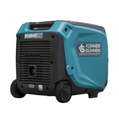 Генератор бензиновий інверторний Konner&Sohnen KS 4000iE S, 230В, 4.0кВт, електростартер, 40кг (KS4000IES)