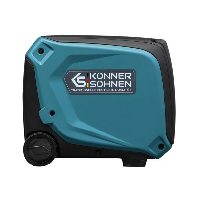 Генератор бензиновий інверторний Konner&Sohnen KS 4000iE S, 230В, 4.0кВт, електростартер, 40кг (KS4000IES)