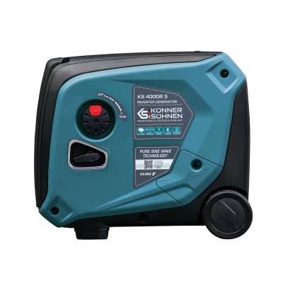 Генератор бензиновий інверторний Konner&Sohnen KS 4000iE S, 230В, 4.0кВт, електростартер, 40кг (KS4000IES)