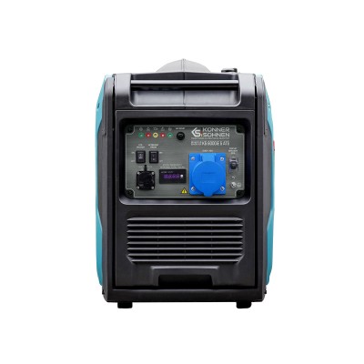 Генератор бензиновий інверторний Konner&Sohnen KS 6000iE ATS, 230, 5.5кВт, АВР(ATS), електростартер, 40кг (KS6000IESATS) Генератор бензиновий інверторний Konner&Sohnen KS 6000iE ATS, 230, 5.5кВт, АВР(ATS), електростартер, 40кг (KS6000IESATS)