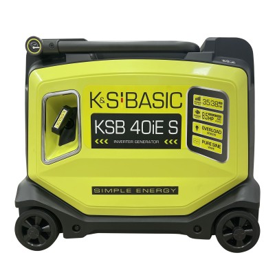 Генератор бензиновий інверторний Konner&Sohnen KSB 40iE S, 230В, 3.8кВт, електростартер, 43кг (KSB40IES) Генератор бензиновий інверторний Konner&Sohnen KSB 40iE S, 230В, 3.8кВт, електростартер, 43кг (KSB40IES)