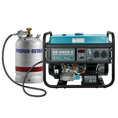 Генератор газобензиновий Konner&Sohnen KS 5000E G, 230В, 4.5кВт, електростартер, 77.0кг (KS5000EG) Генератор газобензиновий Konner&Sohnen KS 5000E G, 230В, 4.5кВт, електростартер, 77.0кг (KS5000EG)