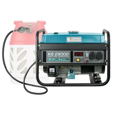 Генератор газобензиновий KonnerSohnen KS 2900G, 230В, 2.9кВт, ручний запуск, 43кг