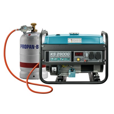 Генератор газобензиновий KonnerSohnen KS 2900G, 230В, 2.9кВт, ручний запуск, 43кг