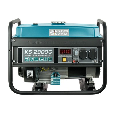 Генератор газобензиновий KonnerSohnen KS 2900G, 230В, 2.9кВт, ручний запуск, 43кг