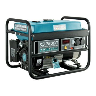Генератор газобензиновий KonnerSohnen KS 2900G, 230В, 2.9кВт, ручний запуск, 43кг