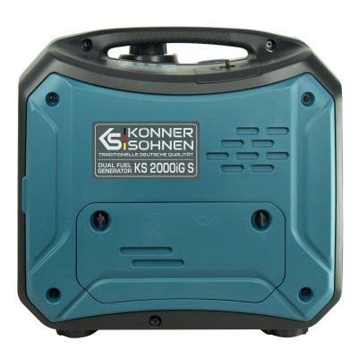 Генератор газобензиновий інверторний Konner&Sohnen KS 2000iG S, 230В, 2.0кВт, ручний запуск, 19кг (KS2000IGS)