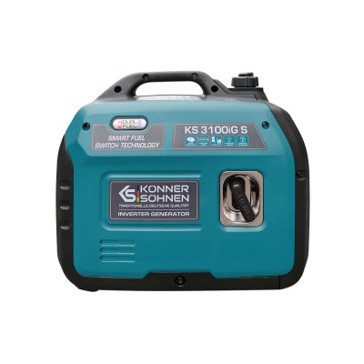 Генератор газобензиновий інверторний Konner&Sohnen KS 3100iG S, 230В, 3.1кВт, ручний запуск, 22кг (KS3100IGS) Генератор газобензиновий інверторний Konner&Sohnen KS 3100iG S, 230В, 3.1кВт, ручний запуск, 22кг (KS3100IGS)