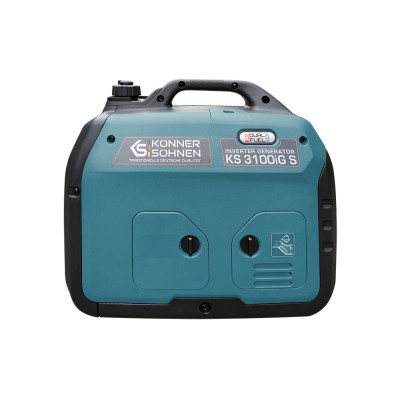 Генератор газобензиновий інверторний Konner&Sohnen KS 3100iG S, 230В, 3.1кВт, ручний запуск, 22кг (KS3100IGS) Генератор газобензиновий інверторний Konner&Sohnen KS 3100iG S, 230В, 3.1кВт, ручний запуск, 22кг (KS3100IGS)
