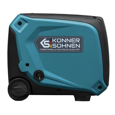 Генератор газобензиновий інверторний Konner&Sohnen KS 4000iEG S, 230В, 4.0кВт, електростартер, 40кг (KS4000IEGS) Генератор газобензиновий інверторний Konner&Sohnen KS 4000iEG S, 230В, 4.0кВт, електростартер, 40кг (KS4000IEGS)