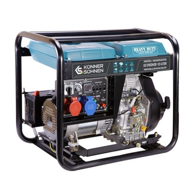 Генератор дизельний Konner&Sohnen KS 9100HDE-1/3 ATSR (EURO V), 230/400В, 6.5/6.0кВт, 7.5/7.0кВт, 1/3Фази, АВР(ATS), електростар Генератор дизельний Konner&Sohnen KS 9100HDE-1/3 ATSR (EURO V), 230/400В, 6.5/6.0кВт, 7.5/7.0кВт, 1/3Фази, АВР(ATS), електростар
