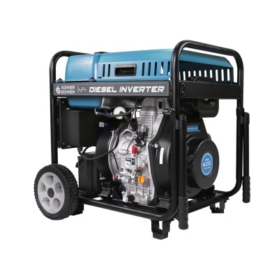 Генератор дизельний інверторний Konner&Sohnen KS 6100iDE ATSR, 230В, 5.5кВт, АВР(ATS), електростартер, 98кг (KS6100IDEATSR) Генератор дизельний інверторний Konner&Sohnen KS 6100iDE ATSR, 230В, 5.5кВт, АВР(ATS), електростартер, 98кг (KS6100IDEATSR)