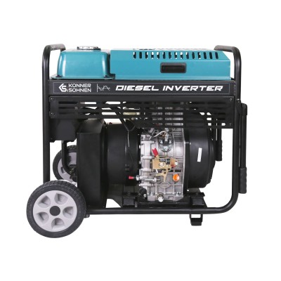 Генератор дизельний інверторний Konner&Sohnen KS 9500IDE ATSR, 230В, 9.5кВт, АВР(ATS), електростартер, 130кг (KS9500IDEATSR) Генератор дизельний інверторний Konner&Sohnen KS 9500IDE ATSR, 230В, 9.5кВт, АВР(ATS), електростартер, 130кг (KS9500IDEATSR)