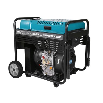 Генератор дизельний інверторний Konner&Sohnen KS 9500IDE ATSR, 230В, 9.5кВт, АВР(ATS), електростартер, 130кг (KS9500IDEATSR) Генератор дизельний інверторний Konner&Sohnen KS 9500IDE ATSR, 230В, 9.5кВт, АВР(ATS), електростартер, 130кг (KS9500IDEATSR)
