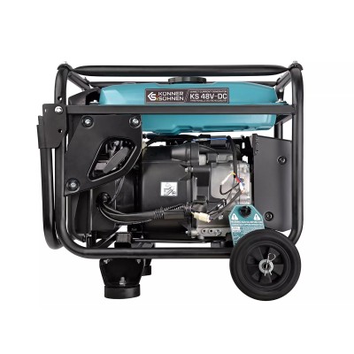 Генератор постійного струму бензиновий Konner&Sohnen KS 48V-DC, 48-54B, 70А, електростартер, 36.5кг (KS48V-DC)