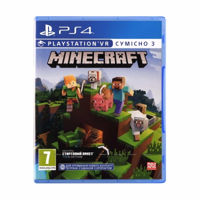 Гра консольна PS4 Minecraft, BD диск (9704690) Гра консольна PS4 Minecraft, BD диск (9704690)