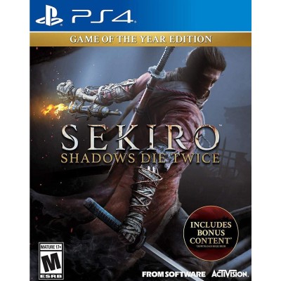 Гра консольна PS4 Sekiro: Shadows Die Twice GOTY, BD диск (1067599) Гра консольна PS4 Sekiro: Shadows Die Twice GOTY, BD диск (1067599)