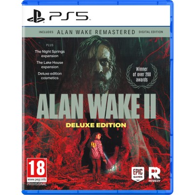 Гра консольна PS5 Alan Wake 2 Deluxe Edition, BD диск (5056635609427) Гра консольна PS5 Alan Wake 2 Deluxe Edition, BD диск (5056635609427)