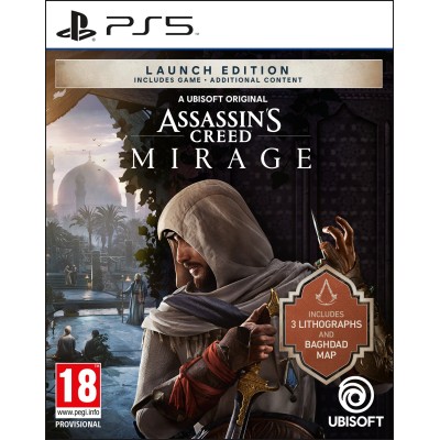 Гра консольна PS5 Assassin's Creed Mirage Launch Edition, BD диск (3307216258131) Гра консольна PS5 Assassin's Creed Mirage Launch Edition, BD диск (3307216258131)