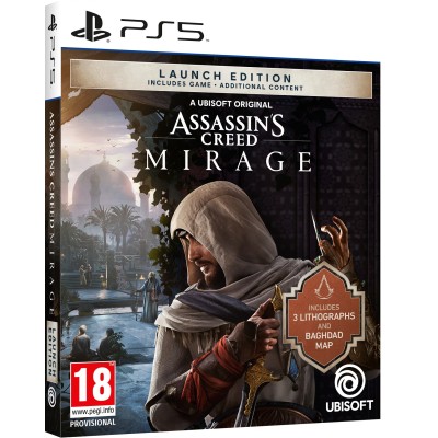 Гра консольна PS5 Assassin's Creed Mirage Launch Edition, BD диск (3307216258131) Гра консольна PS5 Assassin's Creed Mirage Launch Edition, BD диск (3307216258131)
