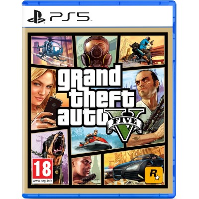Гра консольна PS5 Grand Theft Auto V, BD диск (5026555431842) Гра консольна PS5 Grand Theft Auto V, BD диск (5026555431842)
