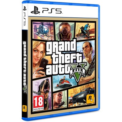 Гра консольна PS5 Grand Theft Auto V, BD диск (5026555431842) Гра консольна PS5 Grand Theft Auto V, BD диск (5026555431842)