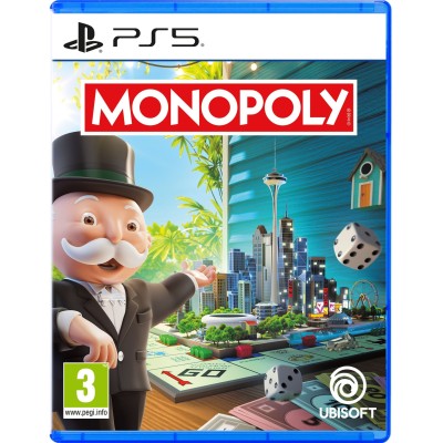 Гра консольна PS5 Monopoly, BD диск (3307216291893) Гра консольна PS5 Monopoly, BD диск (3307216291893)