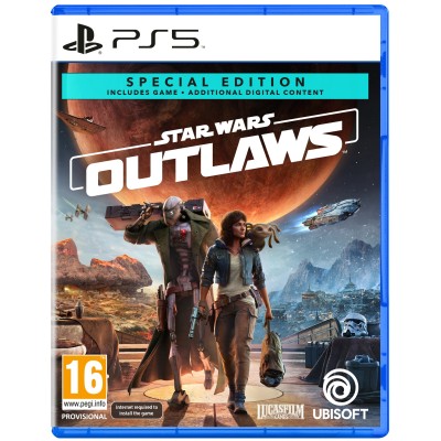 Гра консольна PS5 Star Wars Outlaws - Special Edition, BD диск (3307216284437) Гра консольна PS5 Star Wars Outlaws - Special Edition, BD диск (3307216284437)