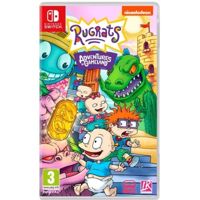 Гра консольна Switch Rugrats: Adventures in Gameland (Невгамовні), картридж (5056635608130) Гра консольна Switch Rugrats: Adventures in Gameland (Невгамовні), картридж (5056635608130)