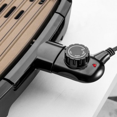 Гриль George Foreman барбекю Smokeless BBQ Grill 1606Вт, темп. режимів-3, з`ємні пластини, пластик, чорний (25850-56) Гриль George Foreman барбекю Smokeless BBQ Grill 1606Вт, темп. режимів-3, з`ємні пластини, пластик, чорний (25850-56)