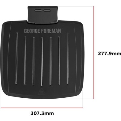 Гриль George Foreman прижимний Immersa Medium, 1300Вт, темп. режимів-1, з`ємні пластини, метал, пластик, чорний (28310-56) Гриль George Foreman прижимний Immersa Medium, 1300Вт, темп. режимів-1, з`ємні пластини, метал, пластик, чорний (28310-56)