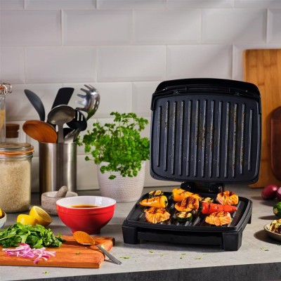Гриль George Foreman прижимний Immersa Medium, 1300Вт, темп. режимів-1, з`ємні пластини, метал, пластик, чорний (28310-56) Гриль George Foreman прижимний Immersa Medium, 1300Вт, темп. режимів-1, з`ємні пластини, метал, пластик, чорний (28310-56)