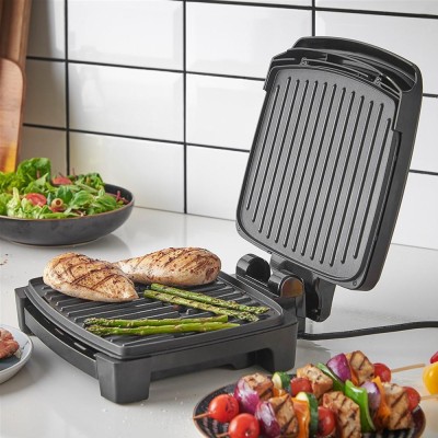 Гриль George Foreman прижимний Immersa Medium, 1300Вт, темп. режимів-1, з`ємні пластини, метал, пластик, чорний (28310-56) Гриль George Foreman прижимний Immersa Medium, 1300Вт, темп. режимів-1, з`ємні пластини, метал, пластик, чорний (28310-56)