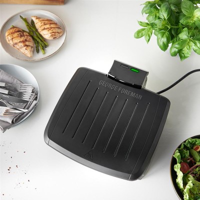 Гриль George Foreman прижимний Immersa Medium, 1300Вт, темп. режимів-1, з`ємні пластини, метал, пластик, чорний (28310-56) Гриль George Foreman прижимний Immersa Medium, 1300Вт, темп. режимів-1, з`ємні пластини, метал, пластик, чорний (28310-56)