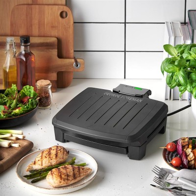 Гриль George Foreman прижимний Immersa Medium, 1300Вт, темп. режимів-1, з`ємні пластини, метал, пластик, чорний (28310-56) Гриль George Foreman прижимний Immersa Medium, 1300Вт, темп. режимів-1, з`ємні пластини, метал, пластик, чорний (28310-56)