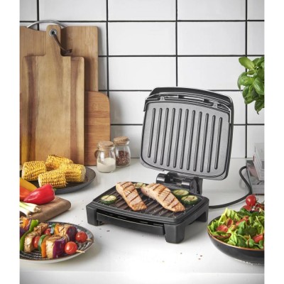 Гриль George Foreman прижимний Immersa Small, 1100Вт, темп. режимів-1, з`ємні пластини, метал, пластик, чорний (28300-56) Гриль George Foreman прижимний Immersa Small, 1100Вт, темп. режимів-1, з`ємні пластини, метал, пластик, чорний (28300-56)