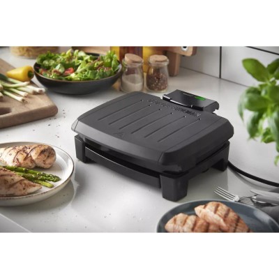Гриль George Foreman прижимний Immersa Small, 1100Вт, темп. режимів-1, з`ємні пластини, метал, пластик, чорний (28300-56) Гриль George Foreman прижимний Immersa Small, 1100Вт, темп. режимів-1, з`ємні пластини, метал, пластик, чорний (28300-56)