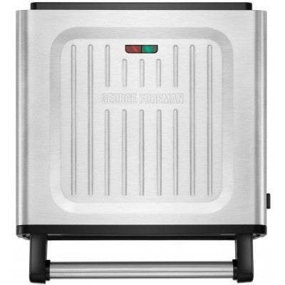 Гриль George Foreman прижимний Smokeless Grill 1575Вт, темп. режимів-1, з`ємні пластини, пластик, чорний (28000-56) Гриль George Foreman прижимний Smokeless Grill 1575Вт, темп. режимів-1, з`ємні пластини, пластик, чорний (28000-56)