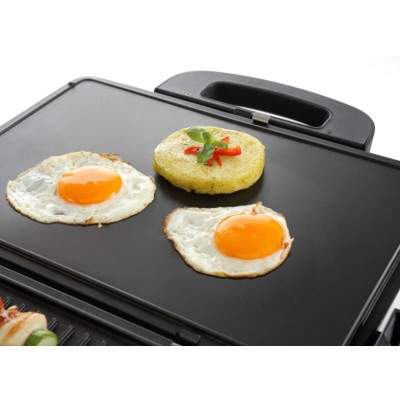 Гриль Gorenje прижимний 1800Вт, темп. режимів-4, з`ємні пластини, розкриття на 180°, метал, графіт (KR1800SDP) Гриль Gorenje прижимний 1800Вт, темп. режимів-4, з`ємні пластини, розкриття на 180°, метал, графіт (KR1800SDP)