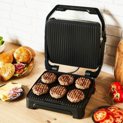 Гриль Tefal прижимний Inicio Classic 2000Вт, темп. режимів-3, метал, чорний (GC272D10) Гриль Tefal прижимний Inicio Classic 2000Вт, темп. режимів-3, метал, чорний (GC272D10)